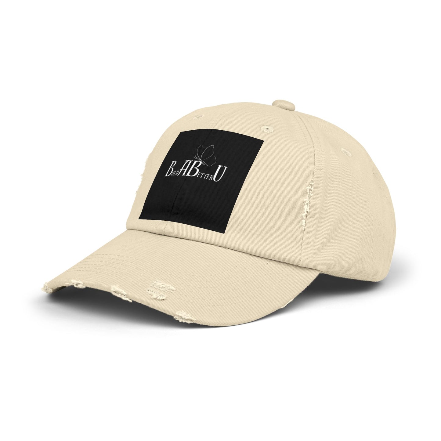 Unisex Distressed Cap Bearing- BuildABetterU