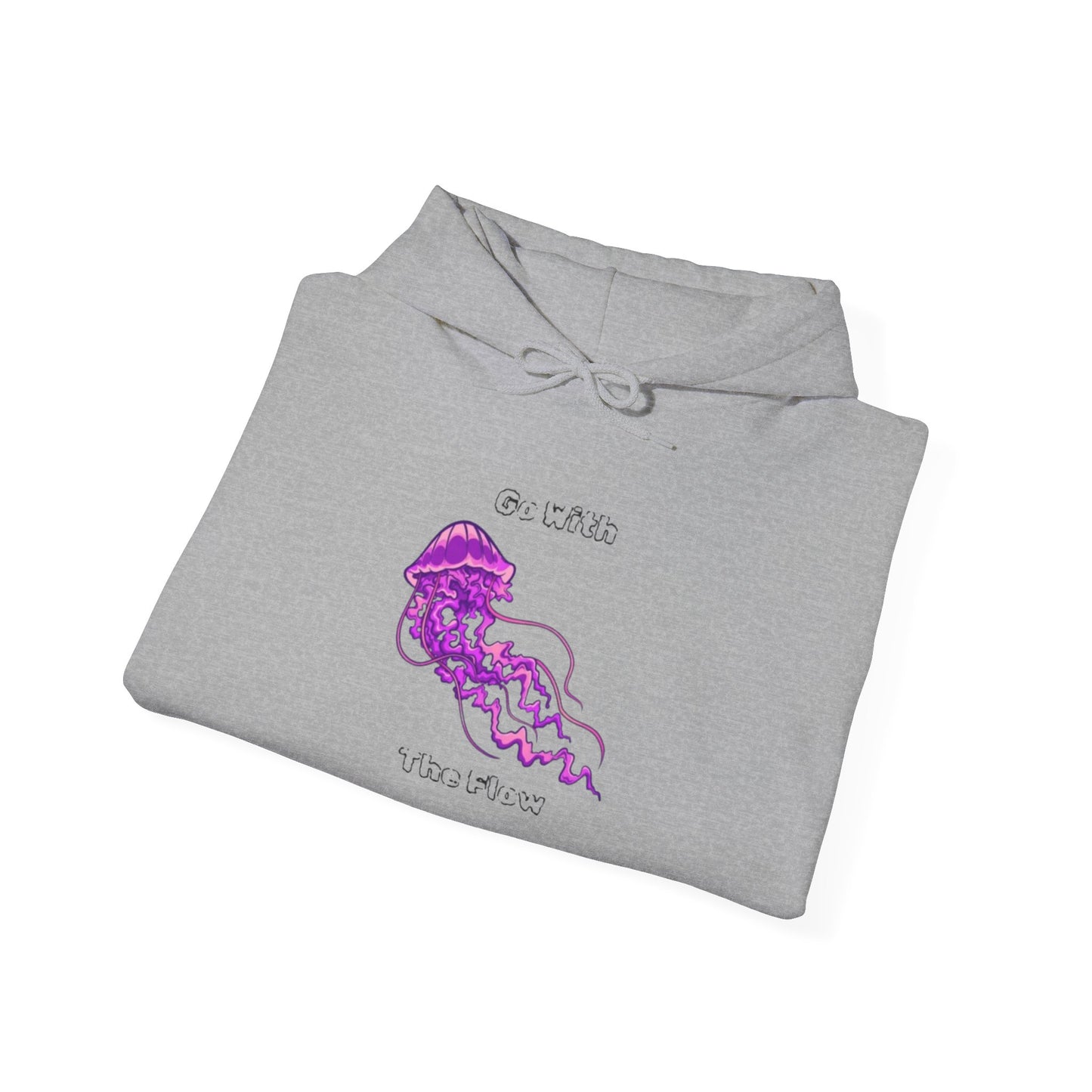 Vibrant Jellyfish Graphic Hoodie - Unisex Heavy Blend™