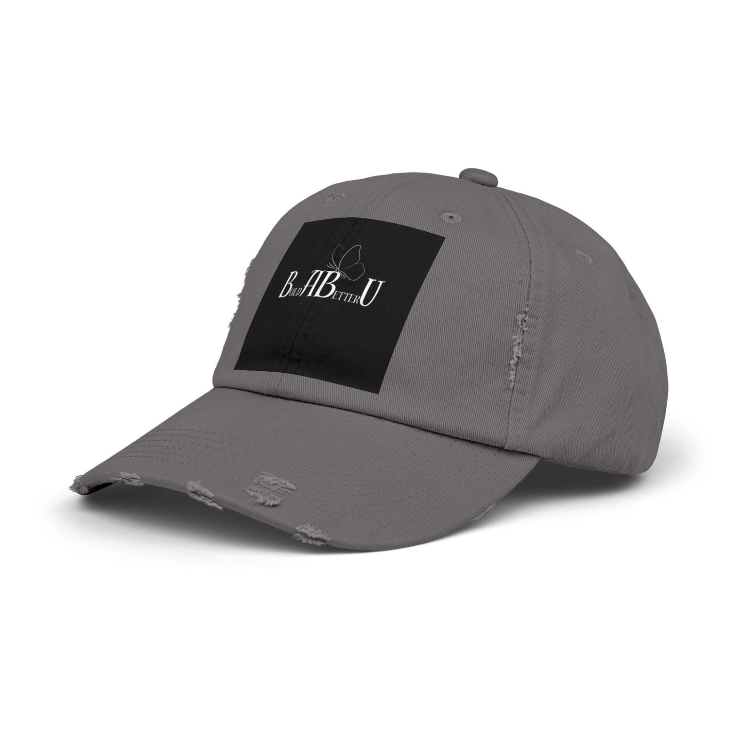 Unisex Distressed Cap Bearing- BuildABetterU