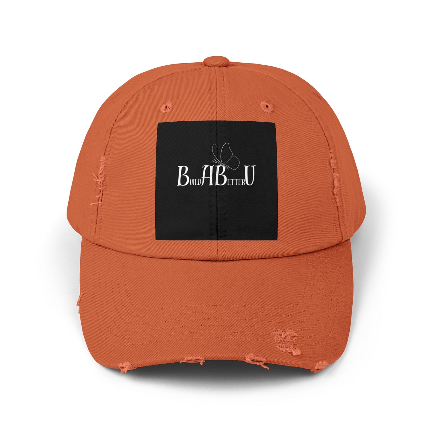 Unisex Distressed Cap Bearing- BuildABetterU