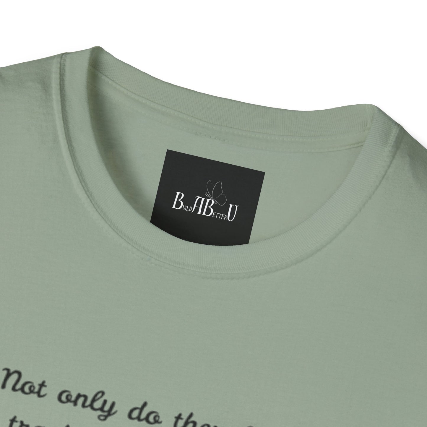Softstyle Paw Print T-Shirt - "Tracks in Your Yard, Heart as Well" - Perfect for Pet Lovers
