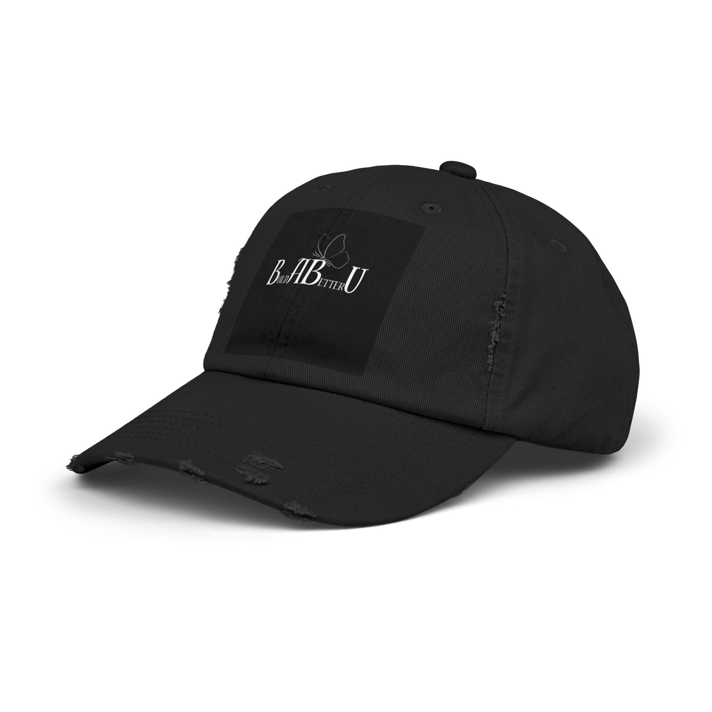 Unisex Distressed Cap Bearing- BuildABetterU