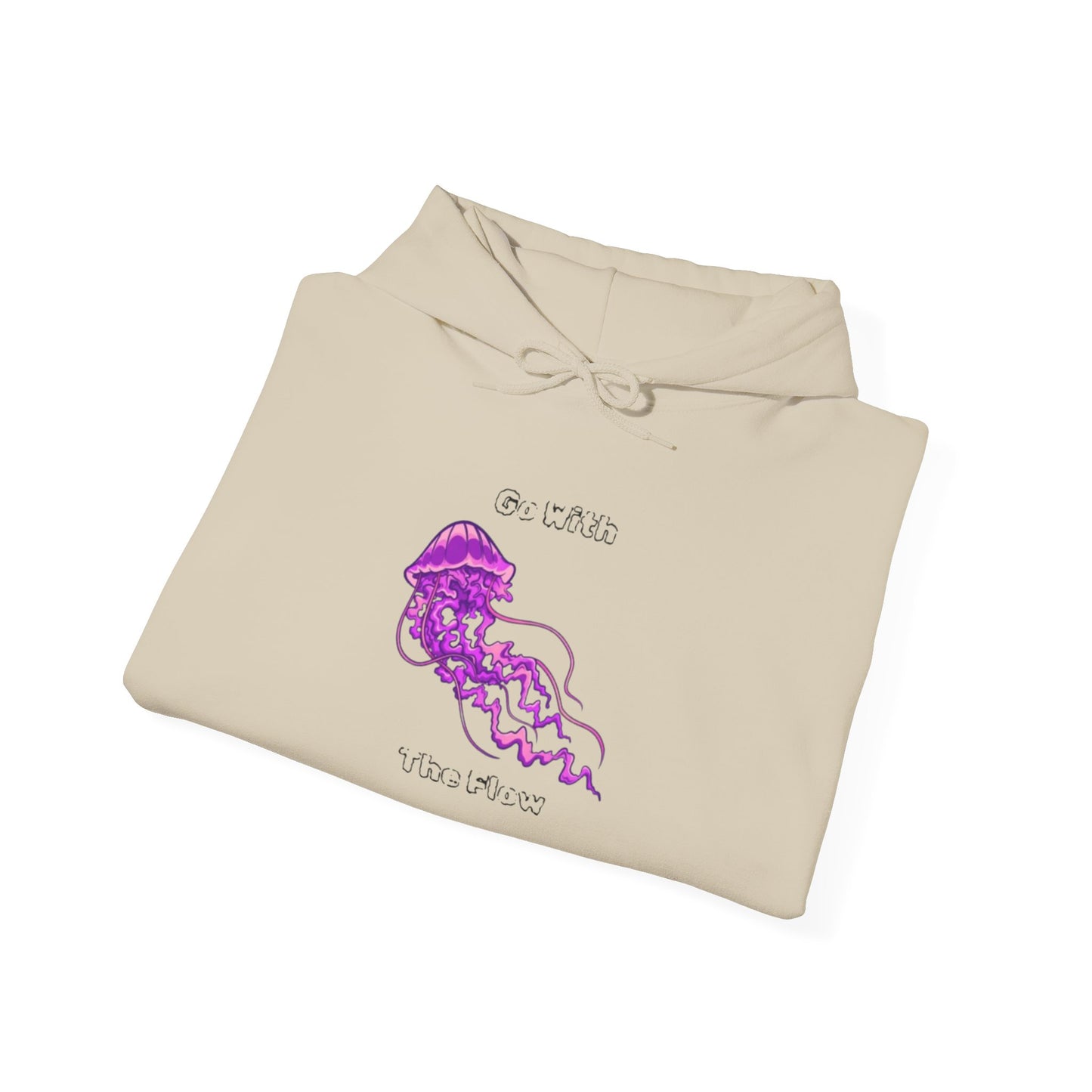 Vibrant Jellyfish Graphic Hoodie - Unisex Heavy Blend™