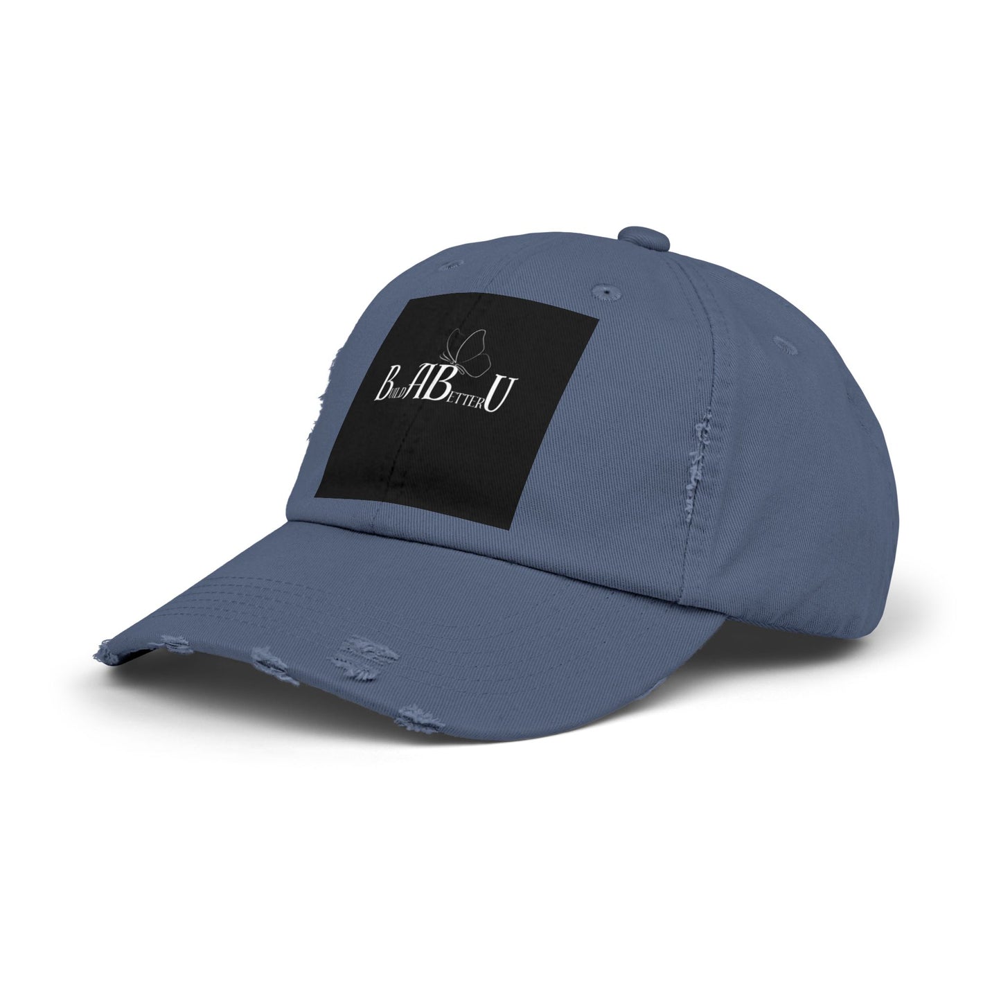 Unisex Distressed Cap Bearing- BuildABetterU