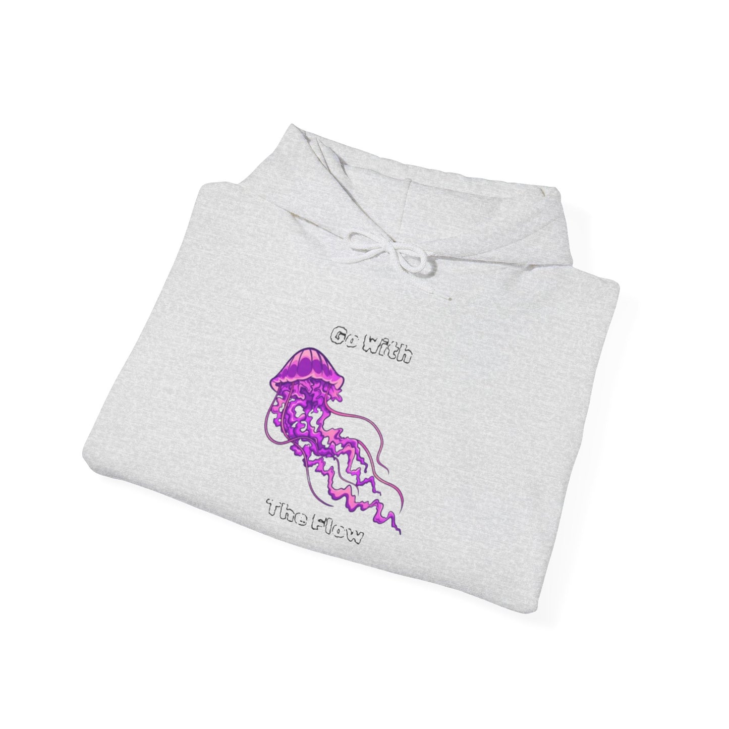 Vibrant Jellyfish Graphic Hoodie - Unisex Heavy Blend™
