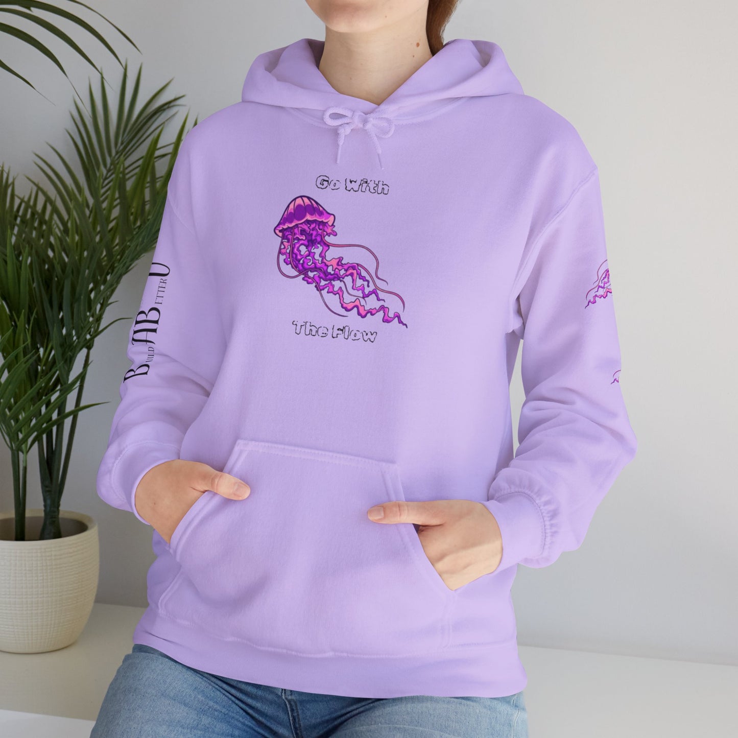 Vibrant Jellyfish Graphic Hoodie - Unisex Heavy Blend™