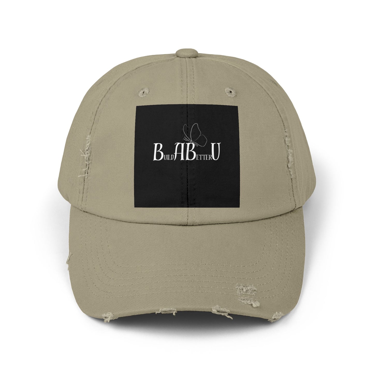 Unisex Distressed Cap Bearing- BuildABetterU