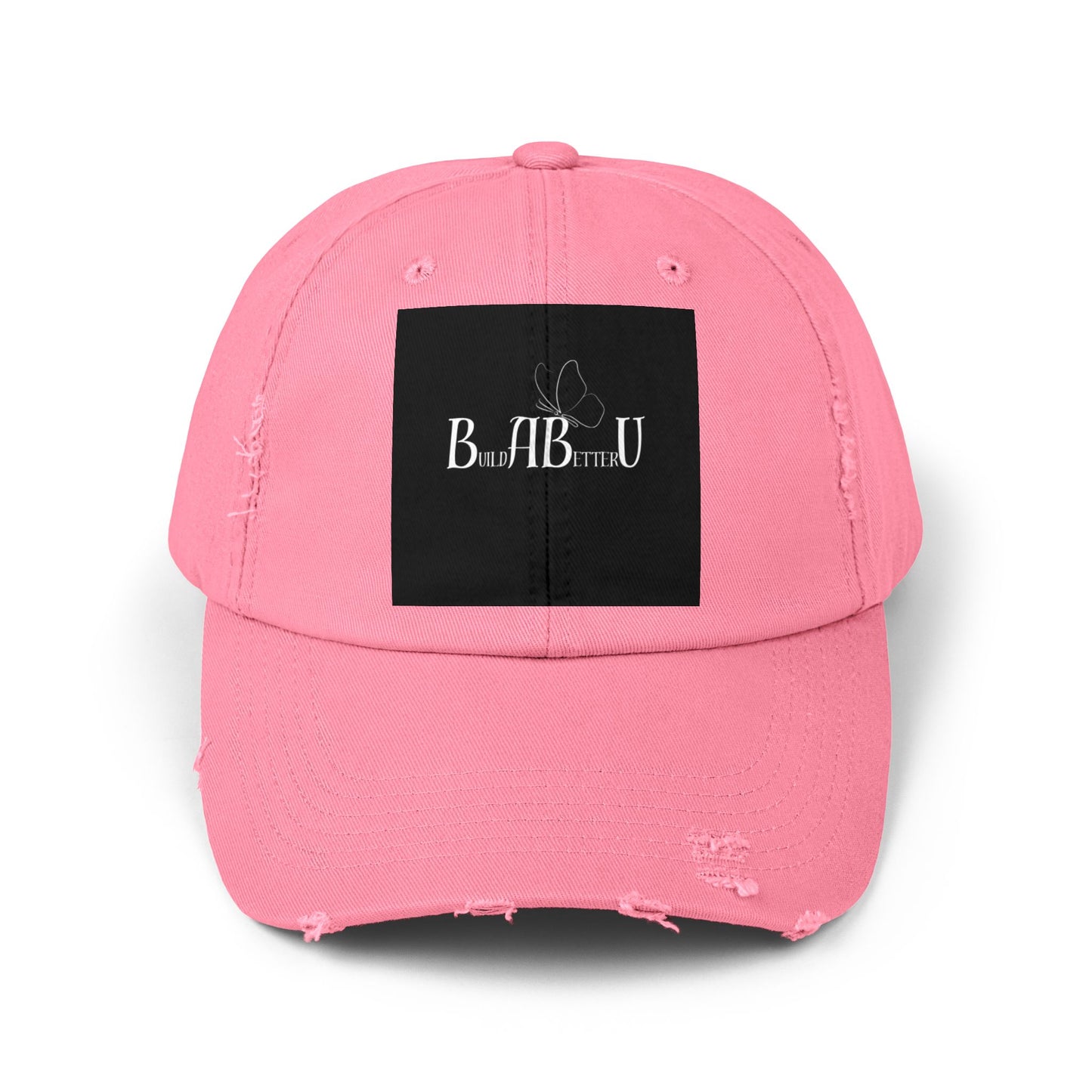 Unisex Distressed Cap Bearing- BuildABetterU