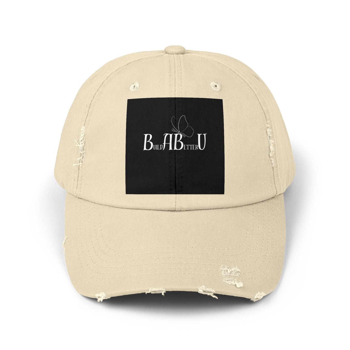 Unisex Distressed Cap Bearing- BuildABetterU