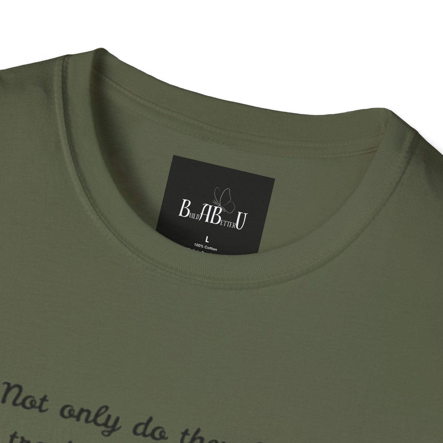 Softstyle Paw Print T-Shirt - "Tracks in Your Yard, Heart as Well" - Perfect for Pet Lovers