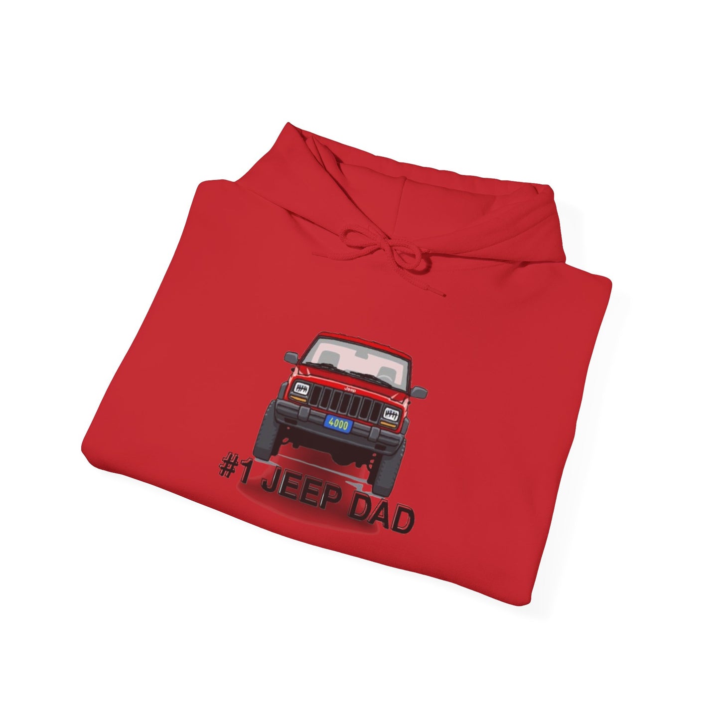 #1 Jeep Dad Sweatshirt - Unisex Heavy Blend Hoodie