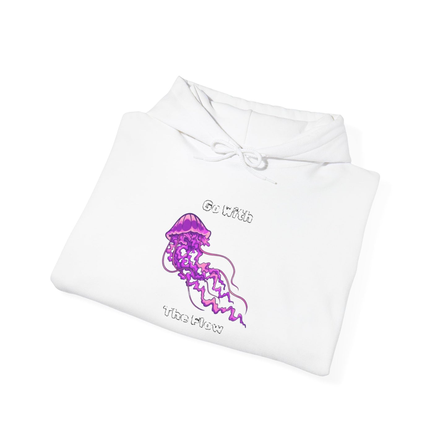 Vibrant Jellyfish Graphic Hoodie - Unisex Heavy Blend™
