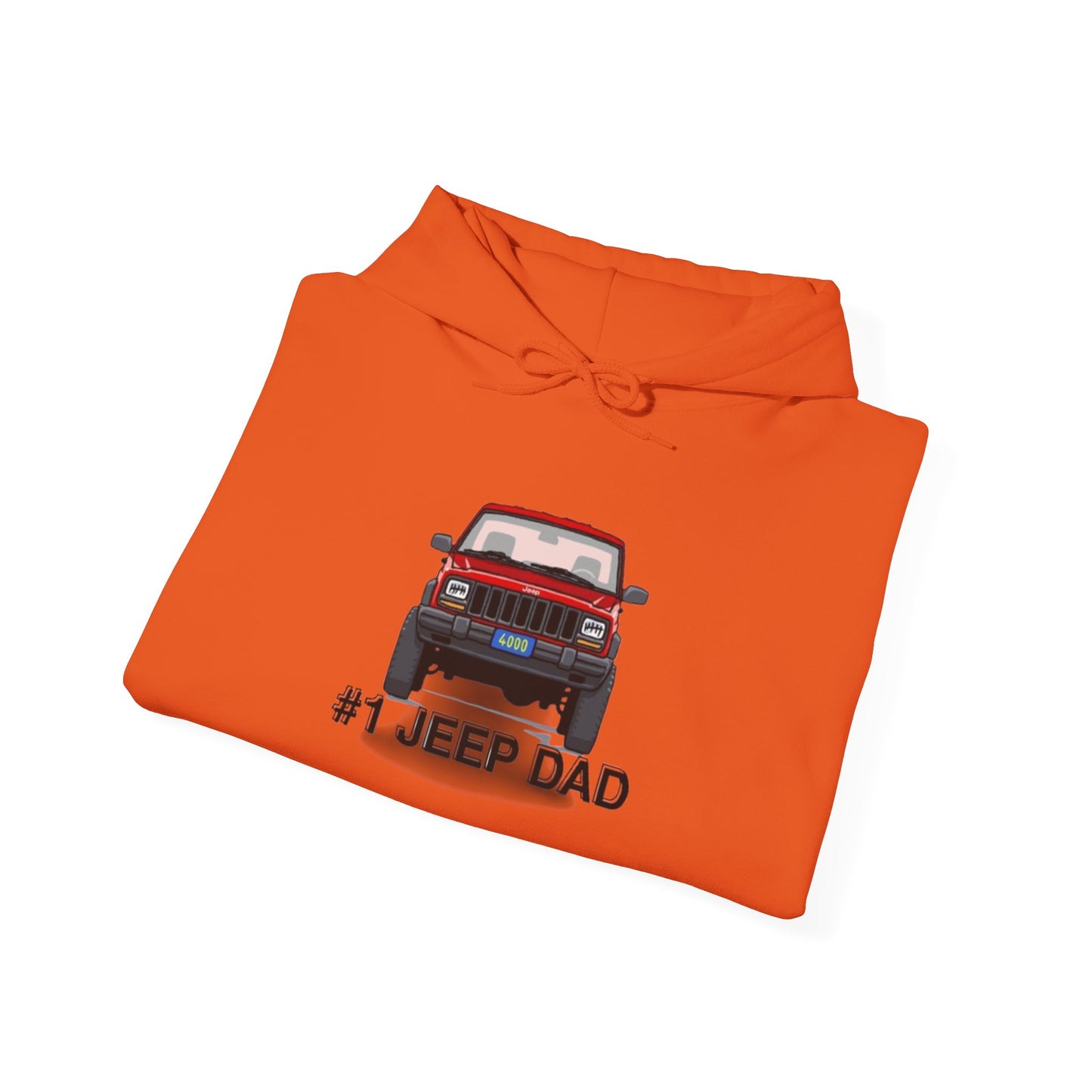 #1 Jeep Dad Sweatshirt - Unisex Heavy Blend Hoodie