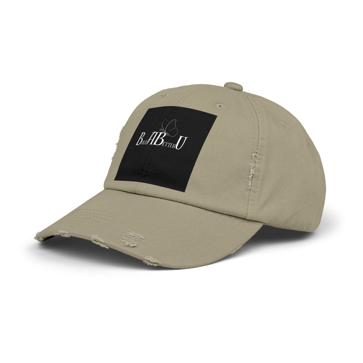 Unisex Distressed Cap Bearing- BuildABetterU