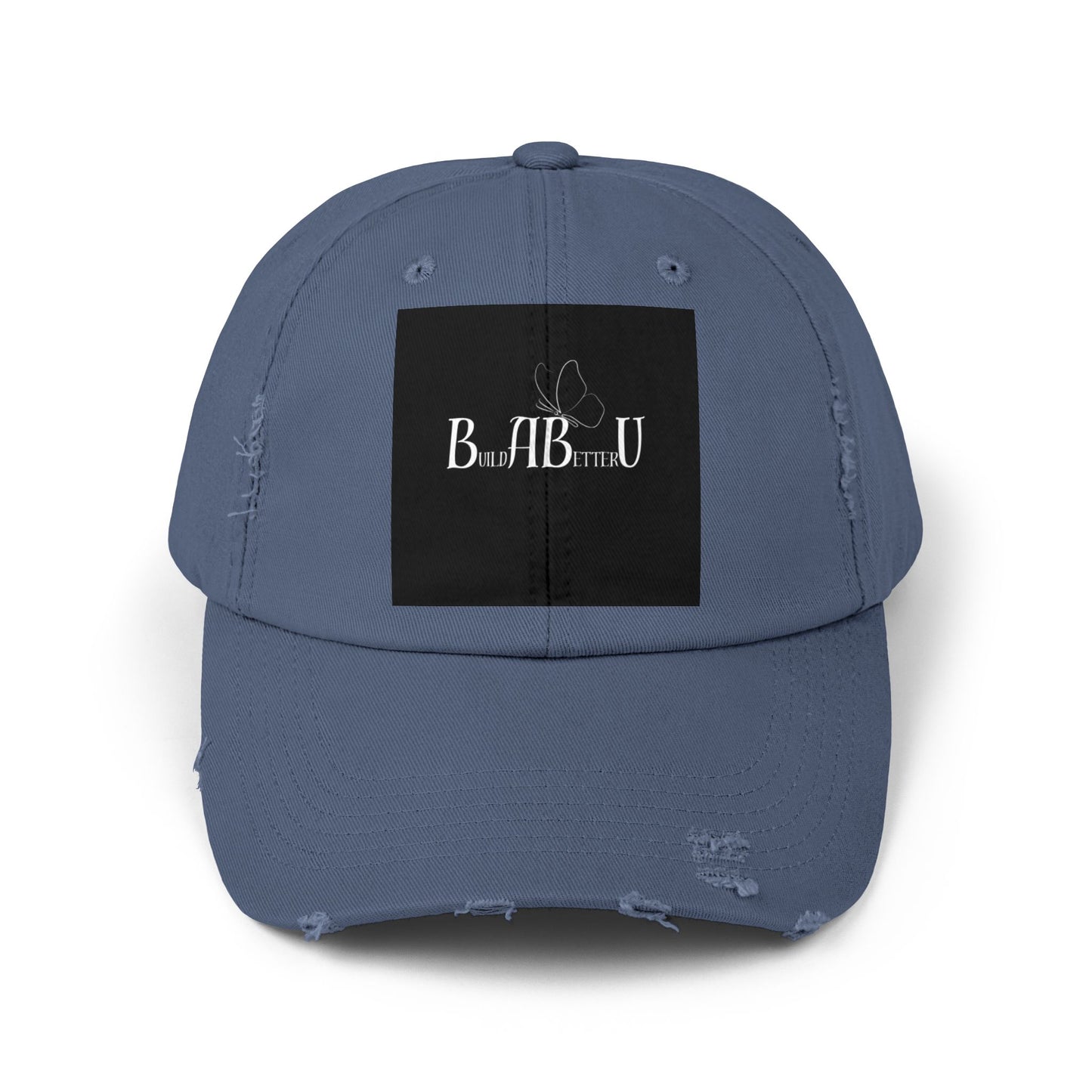 Unisex Distressed Cap Bearing- BuildABetterU
