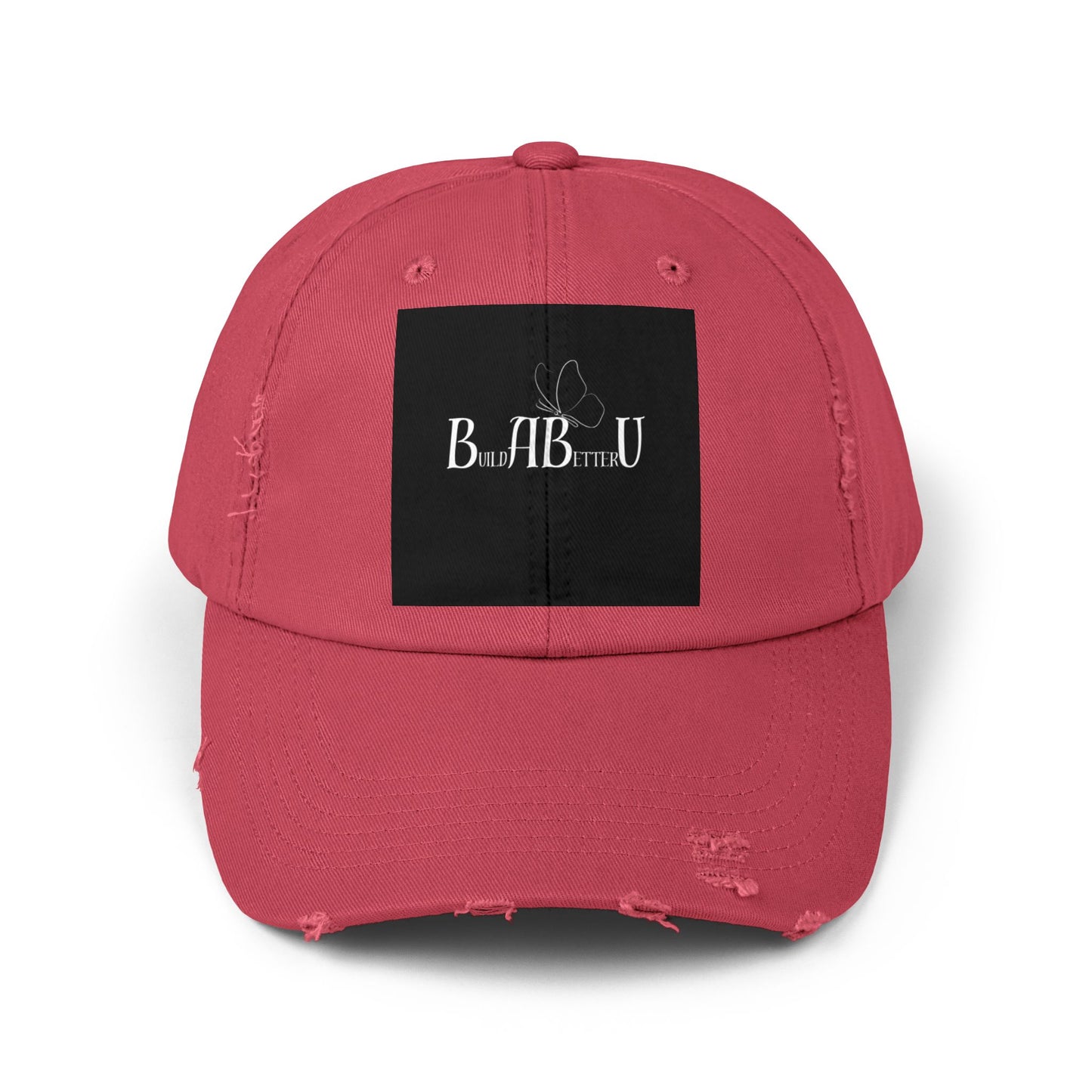 Unisex Distressed Cap Bearing- BuildABetterU
