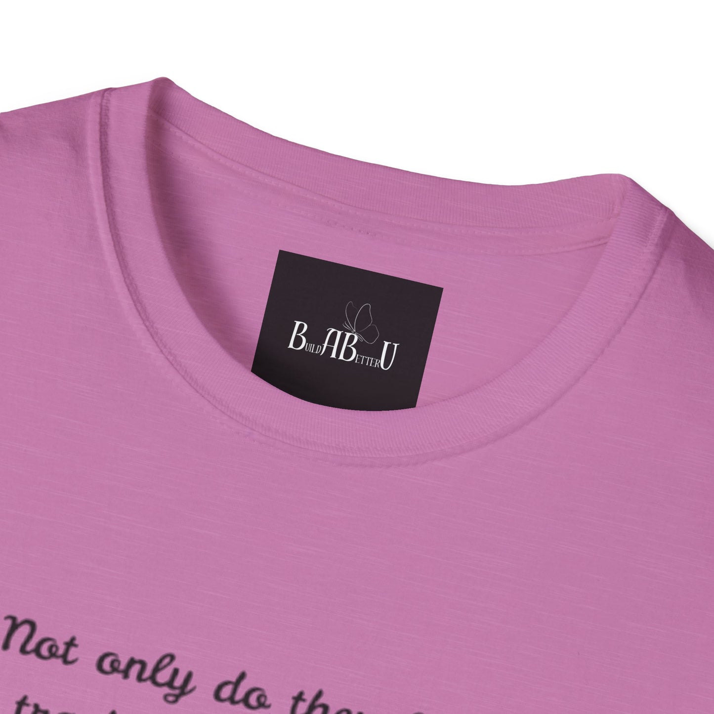 Softstyle Paw Print T-Shirt - "Tracks in Your Yard, Heart as Well" - Perfect for Pet Lovers