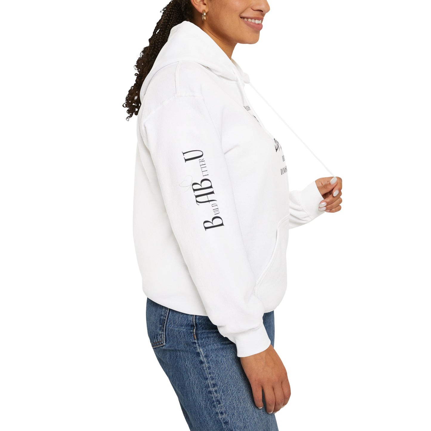 "Beautiful but Dangerous" Rose Floral Hoodie - Unisex Heavy Blend™
