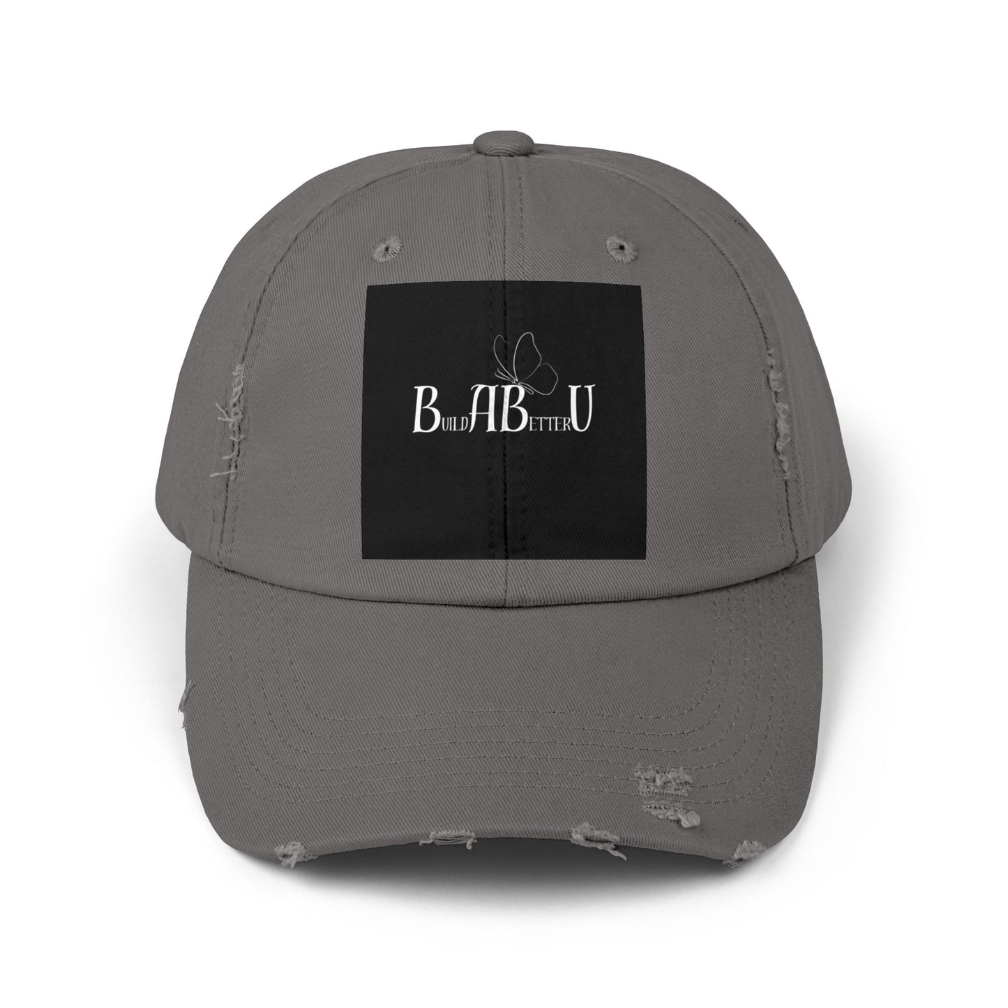 Unisex Distressed Cap Bearing- BuildABetterU