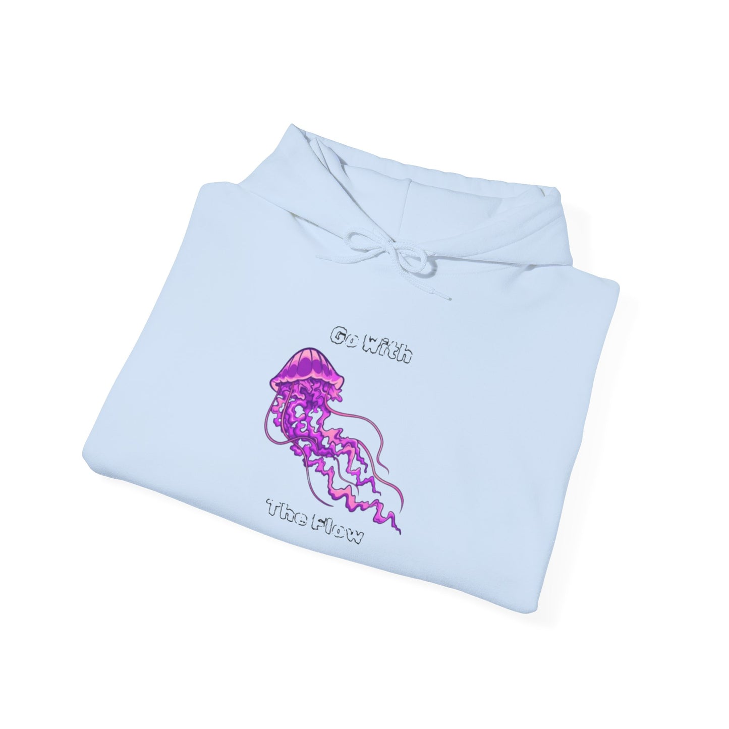 Vibrant Jellyfish Graphic Hoodie - Unisex Heavy Blend™