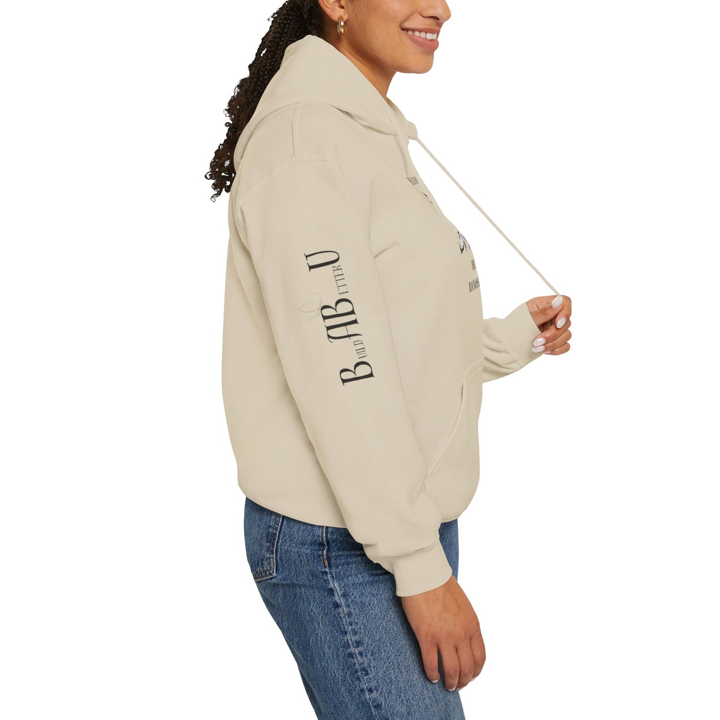 "Beautiful but Dangerous" Rose Floral Hoodie - Unisex Heavy Blend™
