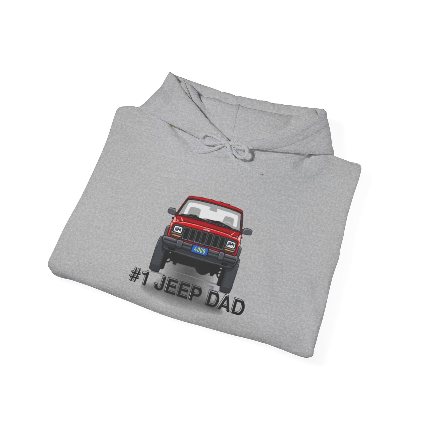 #1 Jeep Dad Sweatshirt - Unisex Heavy Blend Hoodie