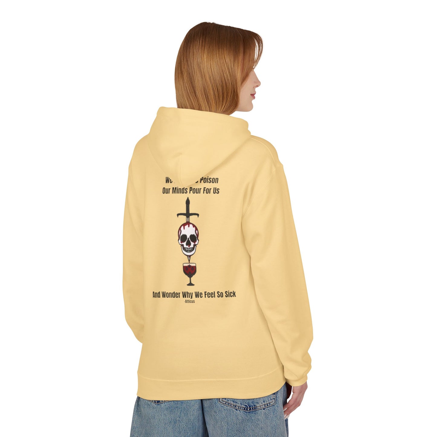 Chic Toxicity Quote Hoodie-Atticus