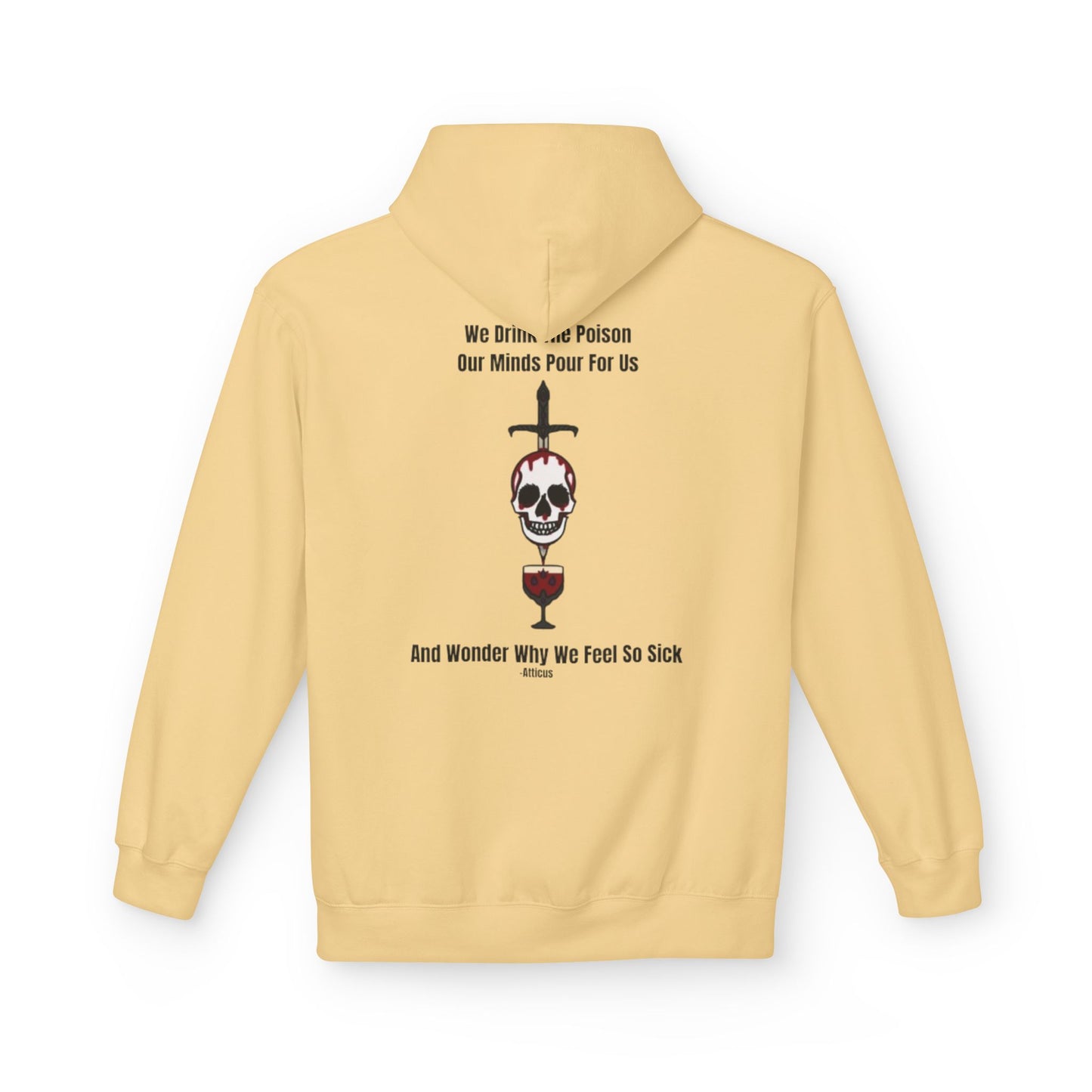Chic Toxicity Quote Hoodie-Atticus
