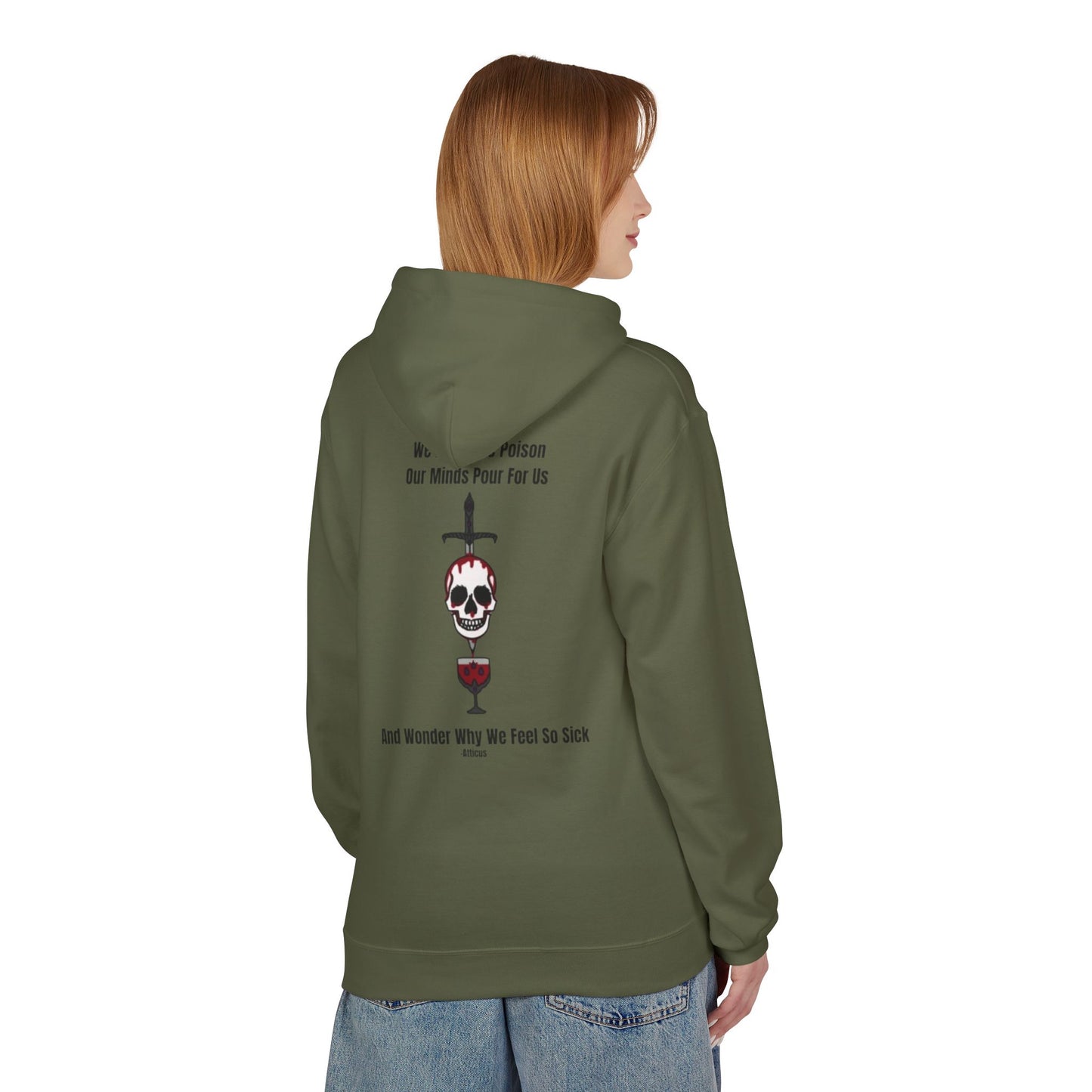 Chic Toxicity Quote Hoodie-Atticus