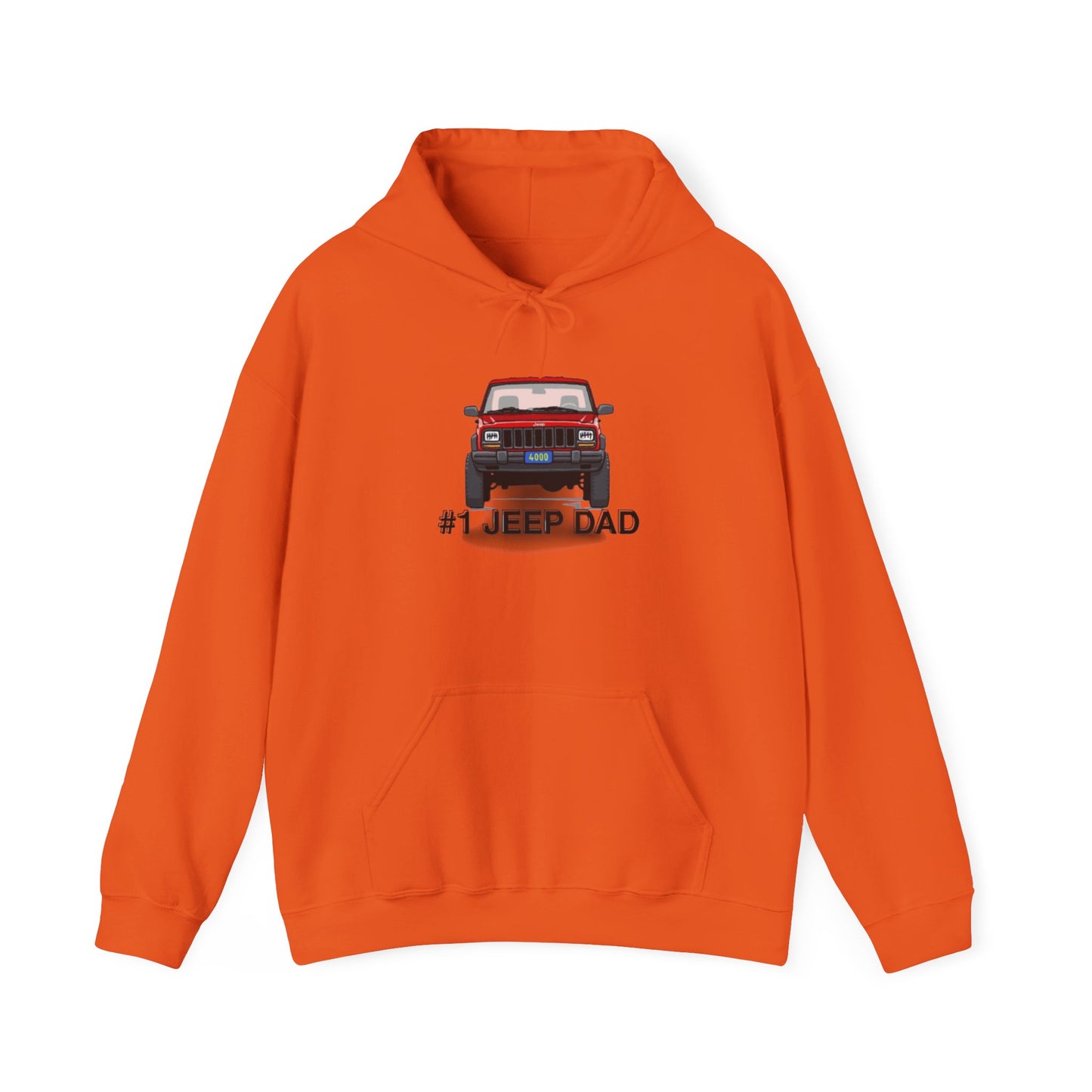 #1 Jeep Dad Sweatshirt - Unisex Heavy Blend Hoodie