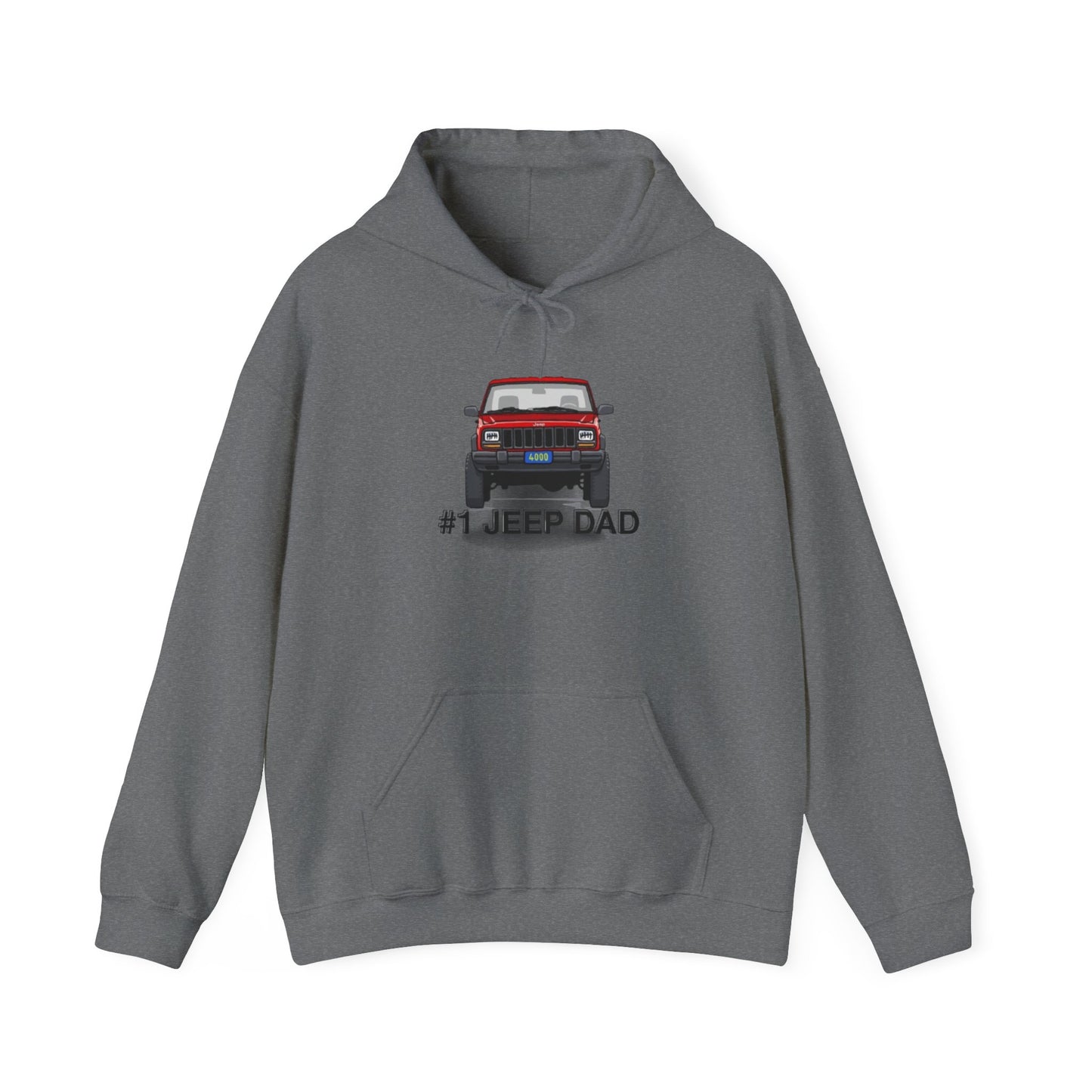 #1 Jeep Dad Sweatshirt - Unisex Heavy Blend Hoodie