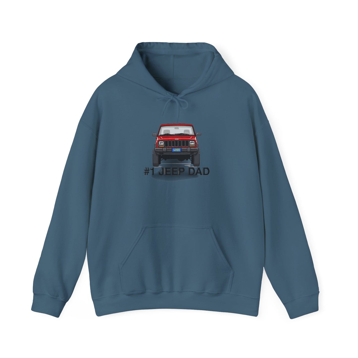 #1 Jeep Dad Sweatshirt - Unisex Heavy Blend Hoodie