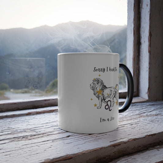 Color Morphing Mug – Perfect for a Leo