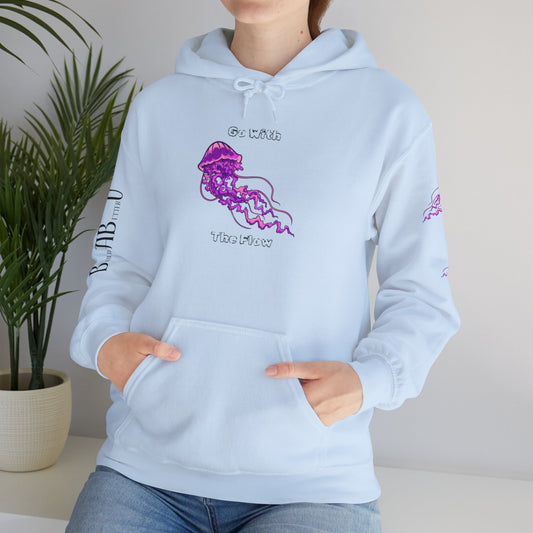 Vibrant Jellyfish Graphic Hoodie - Unisex Heavy Blend™