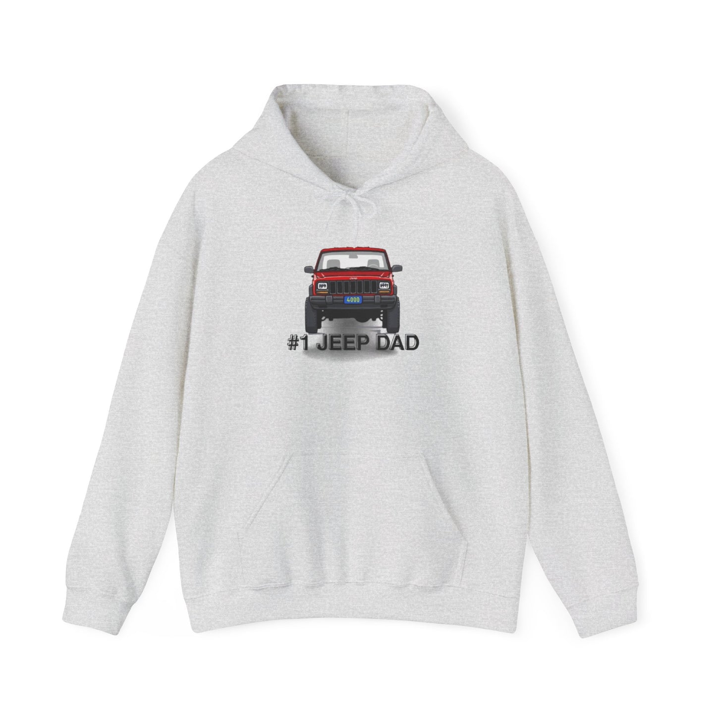 #1 Jeep Dad Sweatshirt - Unisex Heavy Blend Hoodie