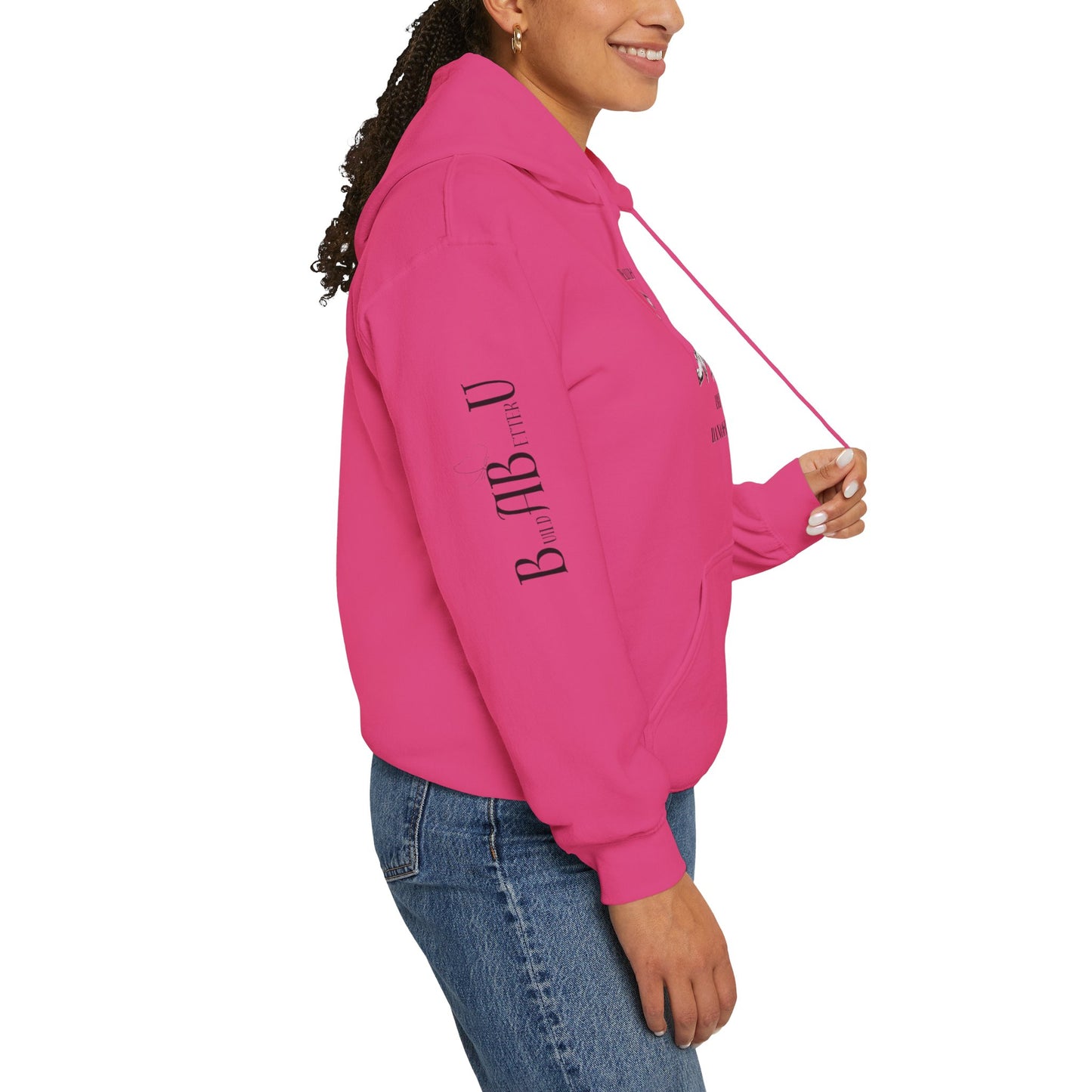 "Beautiful but Dangerous" Rose Floral Hoodie - Unisex Heavy Blend™