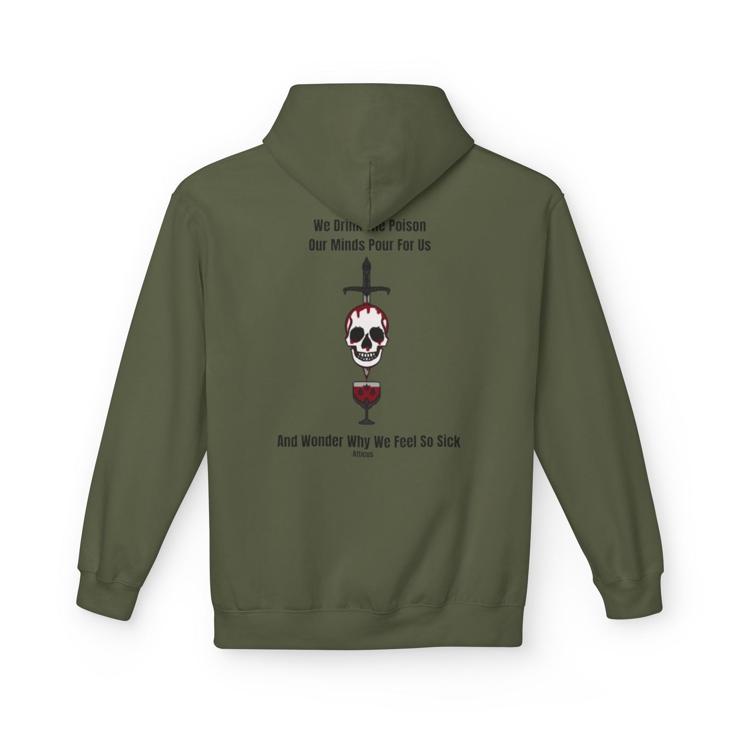Chic Toxicity Quote Hoodie-Atticus