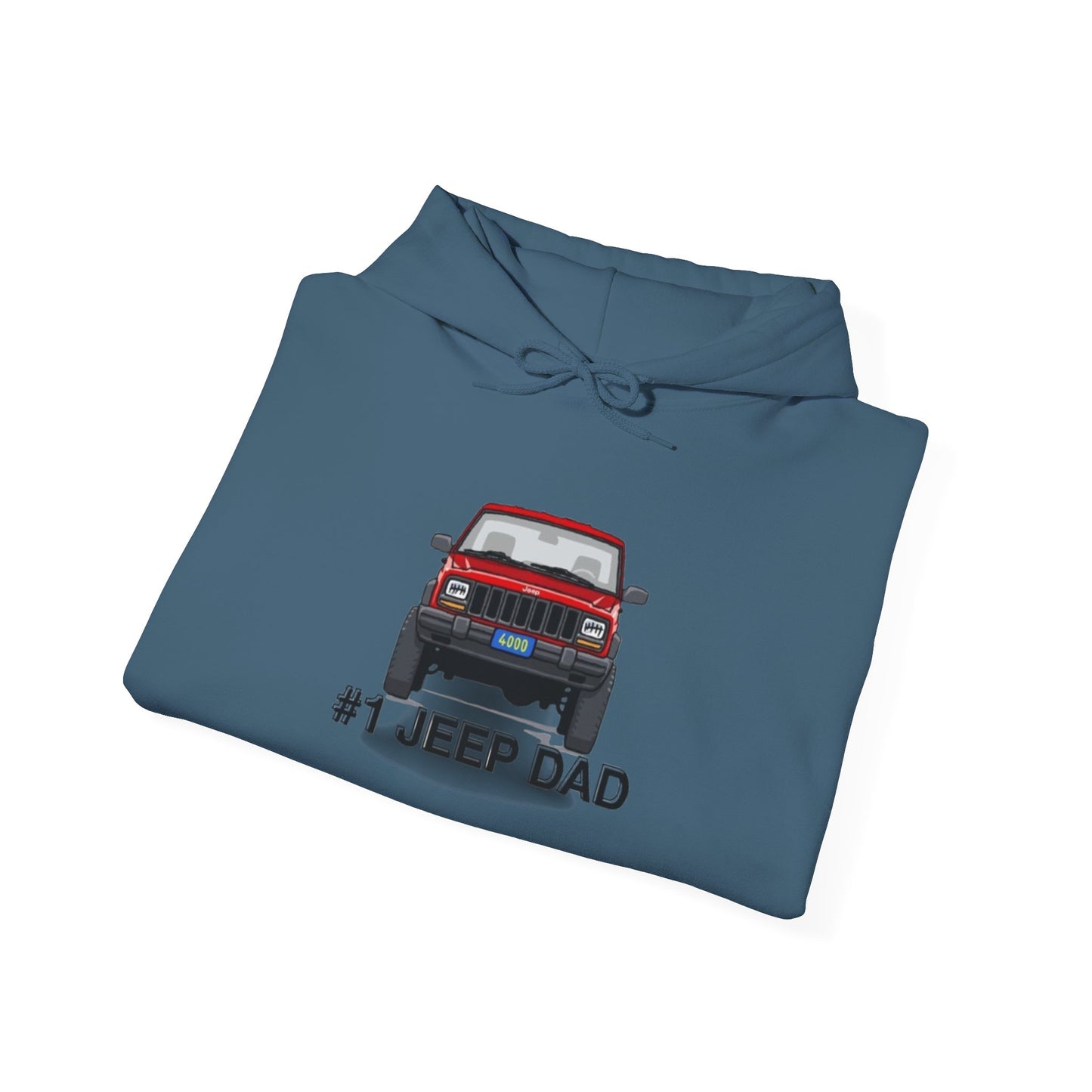 #1 Jeep Dad Sweatshirt - Unisex Heavy Blend Hoodie