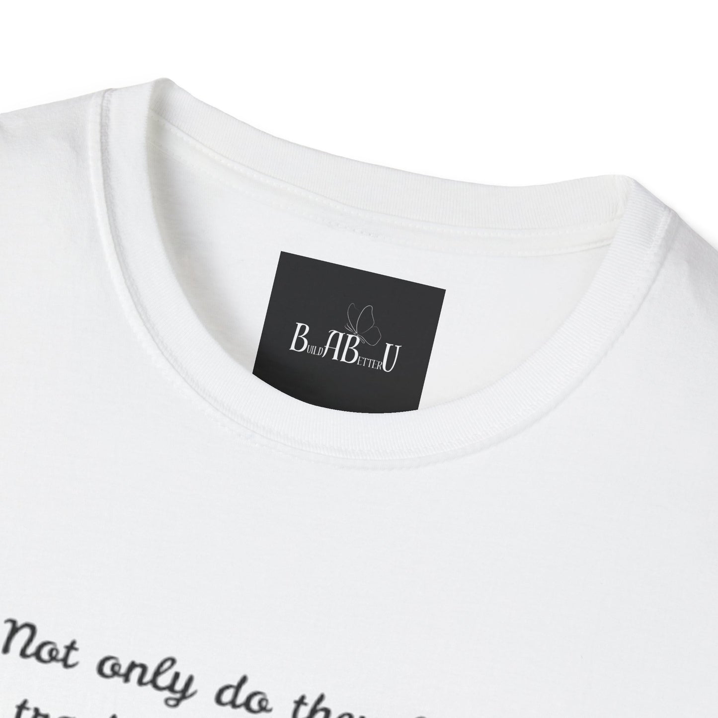 Softstyle Paw Print T-Shirt - "Tracks in Your Yard, Heart as Well" - Perfect for Pet Lovers
